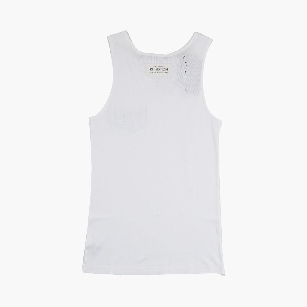 Dolce &amp; Gabbana Top Bianco Donna - Made in Italy, Alta Qualità, Moda Versatile