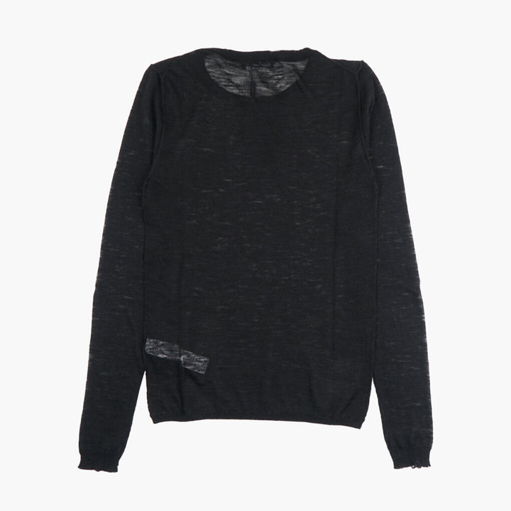 Dolce & Gabbana Black Sweater - Made in Italy, Timeless Elegance and Versatile Style