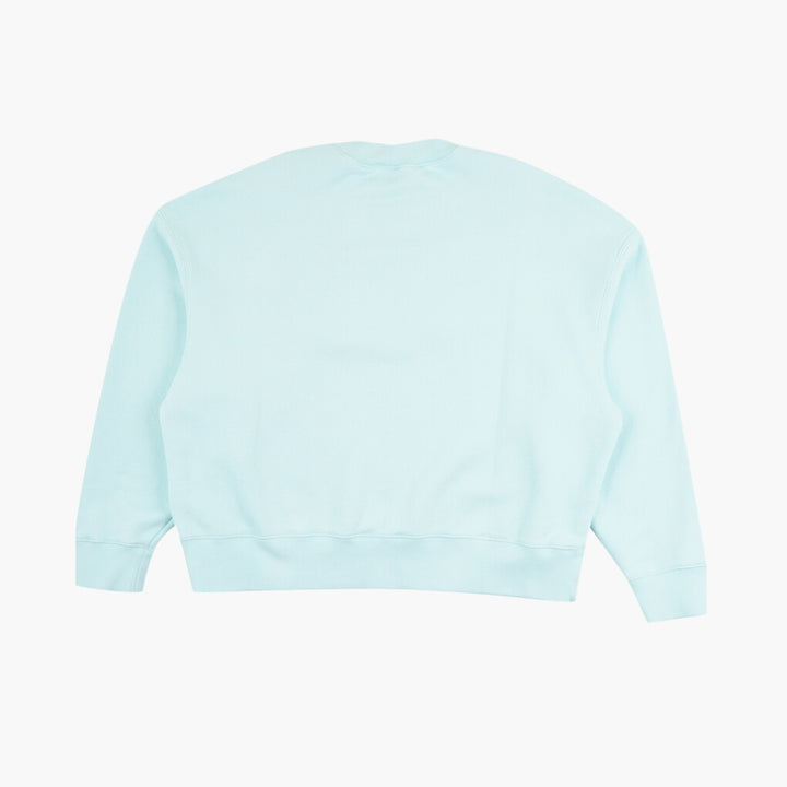 Palm Angels Light Blue Shark Motif Sweater