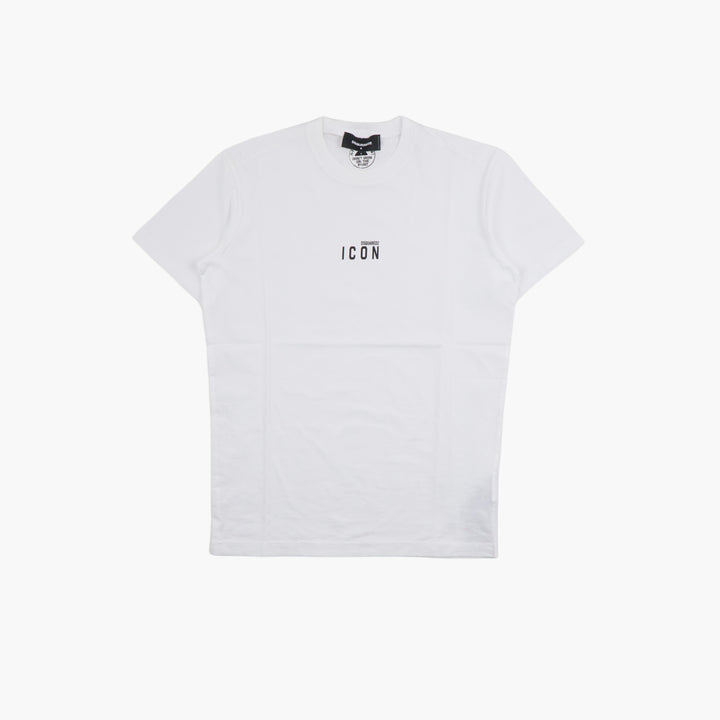 DSQUARED2 Icon T-shirt in White with Bold Print