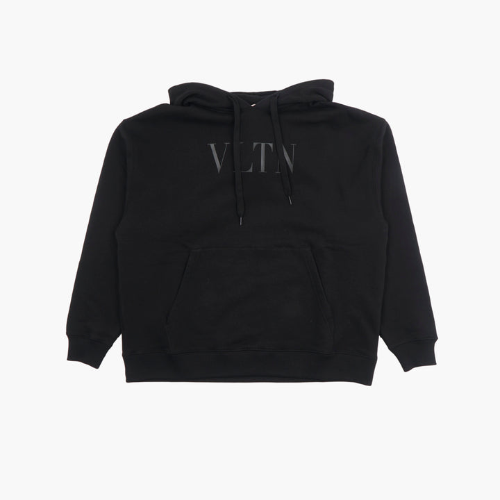 Valentino VLTN Black Hoodie - Luxury Italian Design