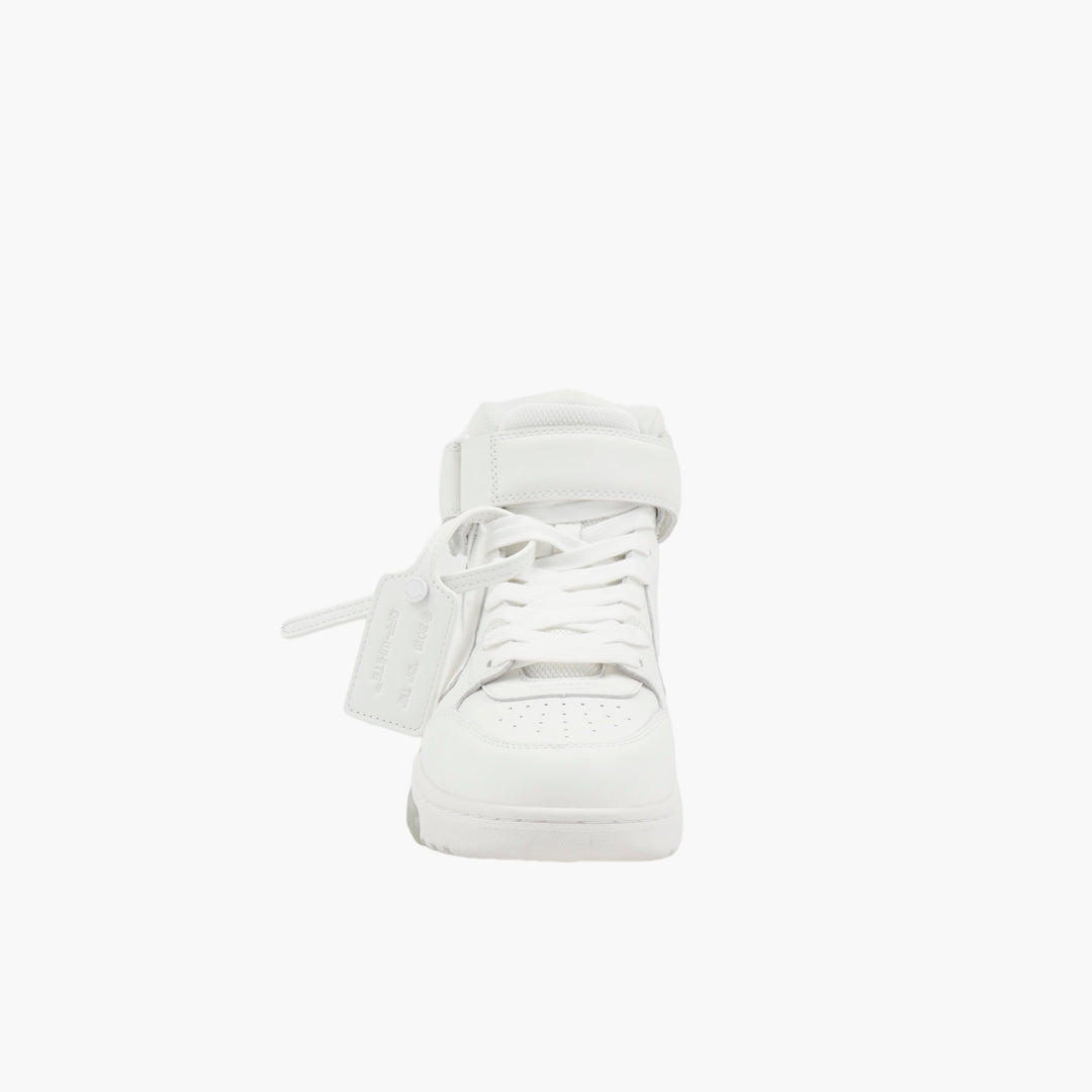 OFF-WHITE Bianco High-Top Sneakers - Minimalist Design & Premium Materials