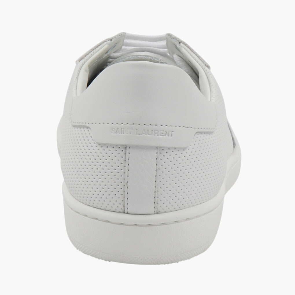 SAINT LAURENT Luxury Minimalist Sneakers in Bianco -