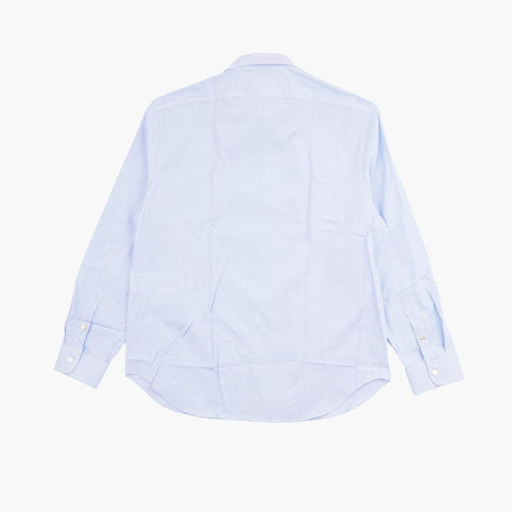 Gucci Elegante Camicia Azzurro Chiaro-Bianco - Made in Italy