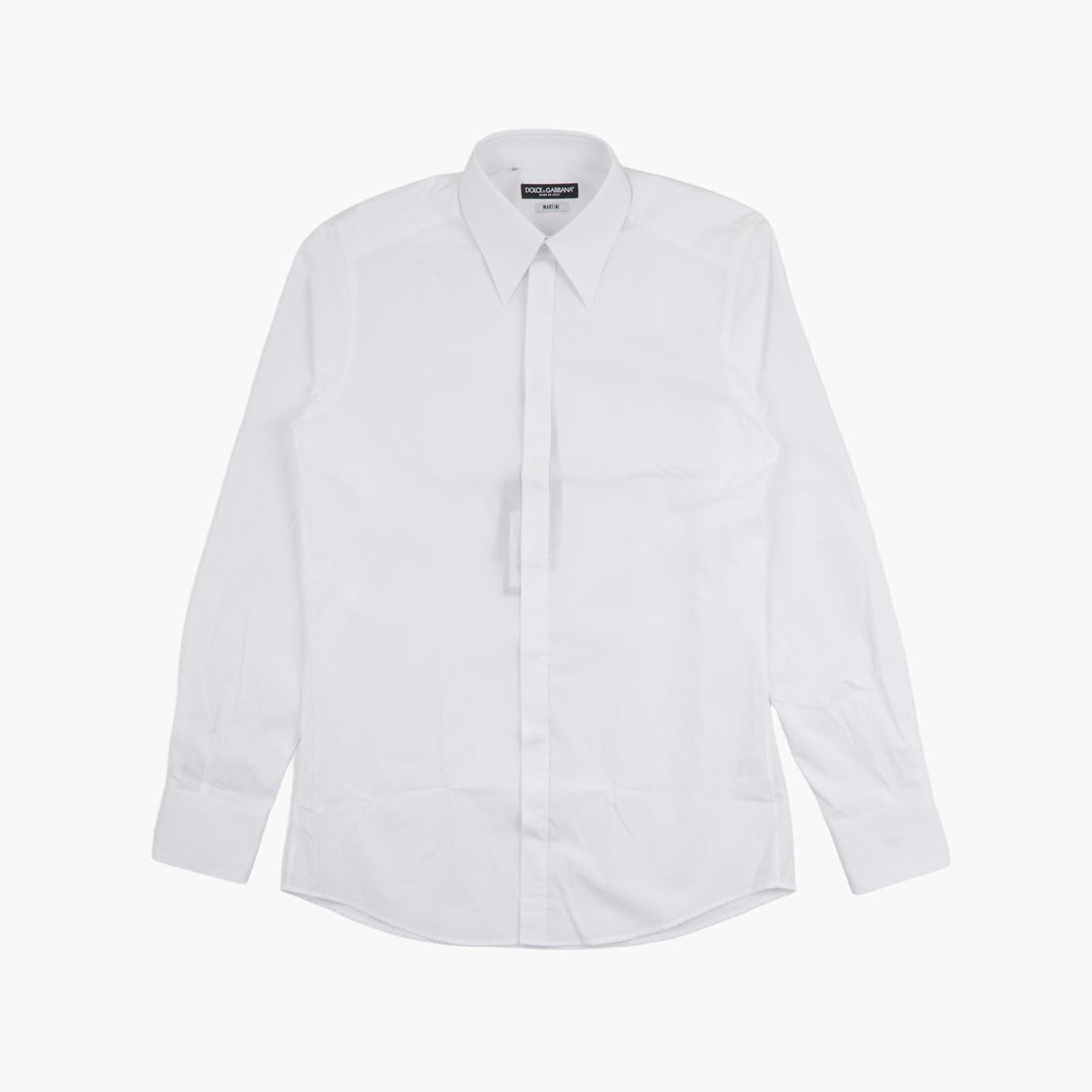 Dolce & Gabbana Classic White Men's Shirt - Made in Italy