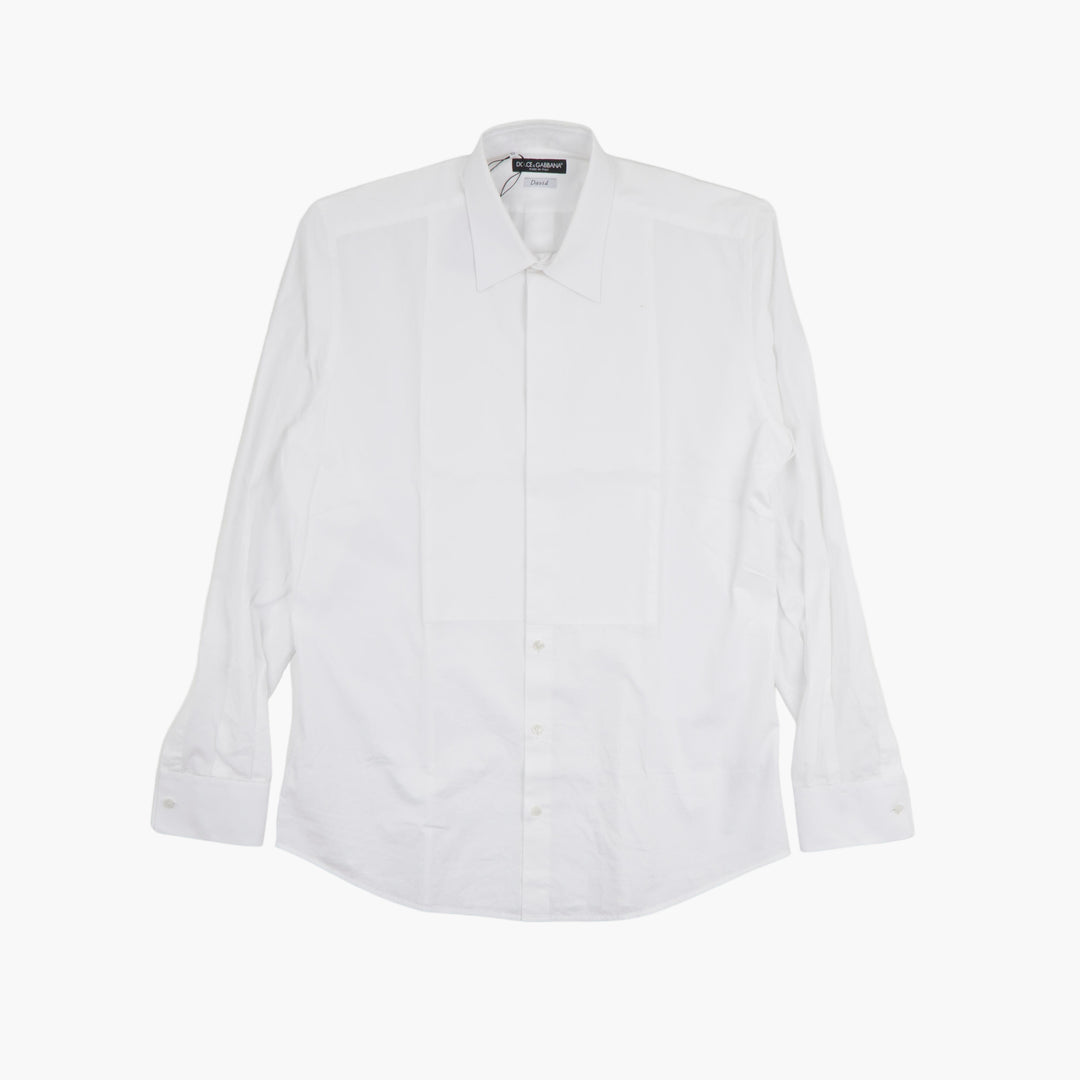 Dolce & Gabbana Classic White Shirt - Made in Italy, High-Quality Fabric