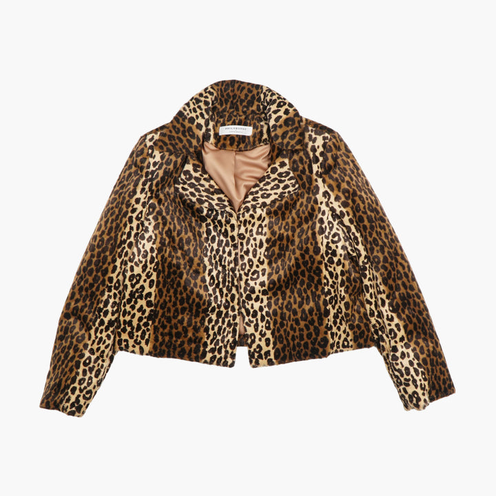 Philosophy by Lorenzo Serafini Leopard Print Jacket - Stylish Statement Piece for Fashion Lovers