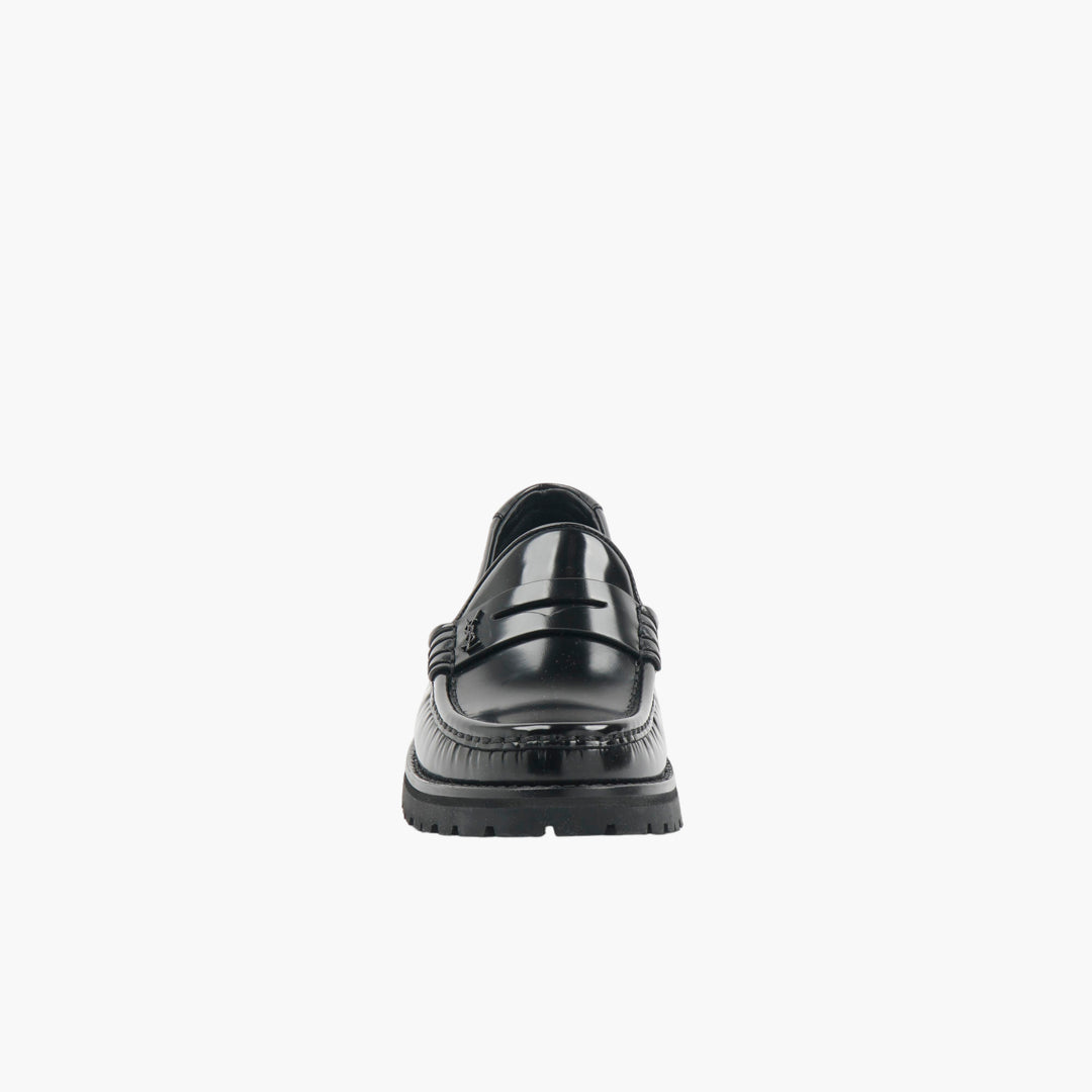 SAINT LAURENT LE LOAFER in Black Leather