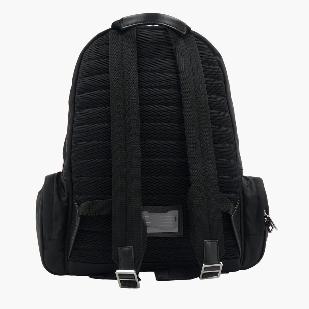 Dolce & Gabbana Sleek Black Backpack with Multiple Compartments and Adjustable Straps