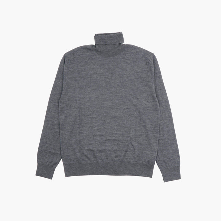 BALLANTYNE Grey Turtleneck Sweater