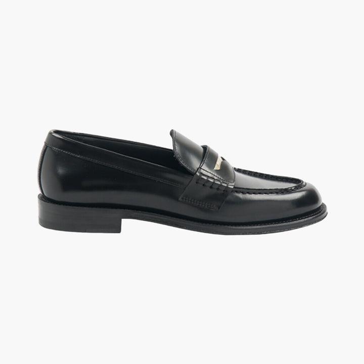 DSQUARED2 Black Leather Loafers - Classic & Sophisticated Men's Shoes