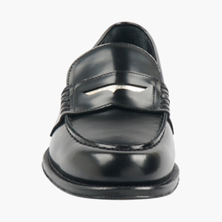 DSQUARED2 Black Leather Loafers - Classic & Sophisticated Men's Shoes