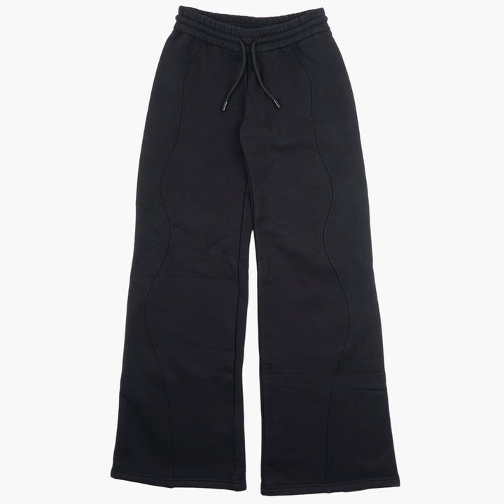 OFF-WHITE Black Sweatpants with Elastic Waistband and Drawstring - Nero