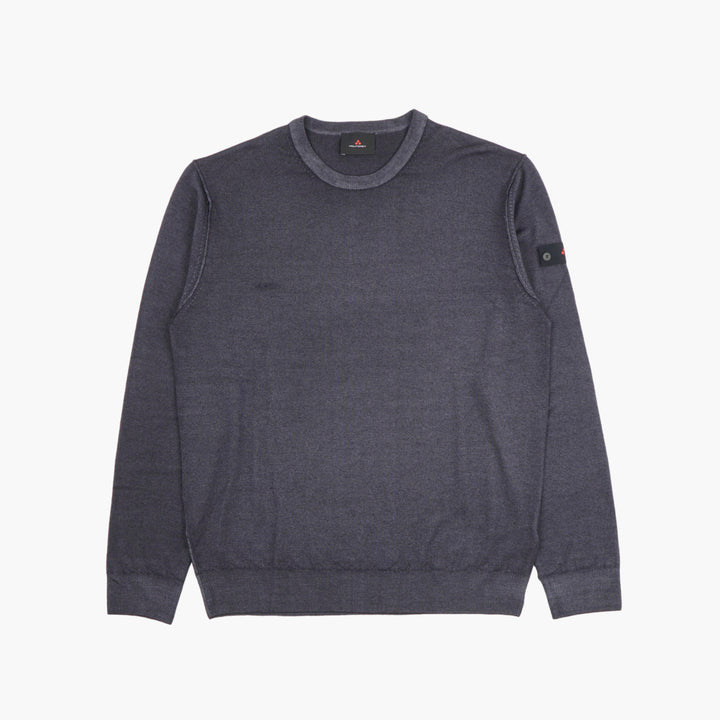 Peuterey Grigio Sweater - Elegant Classic Fit with Subtle Branding