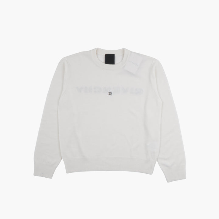 Felpa con logo minimalista premium GIVENCHY - Bianco