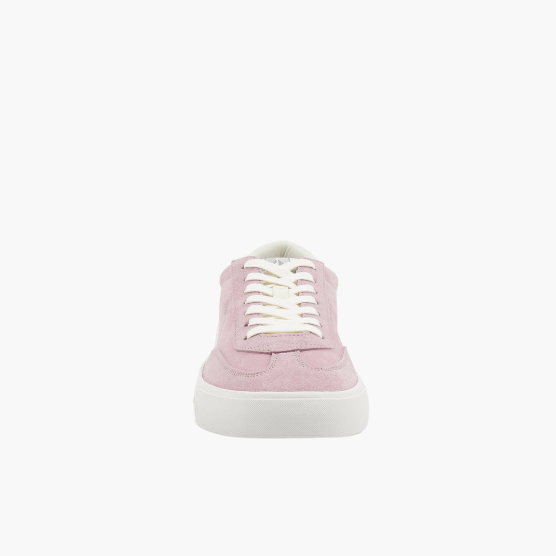 Dior Elegant Pink-White Suede Sneakers - Luxury Women's Footwear