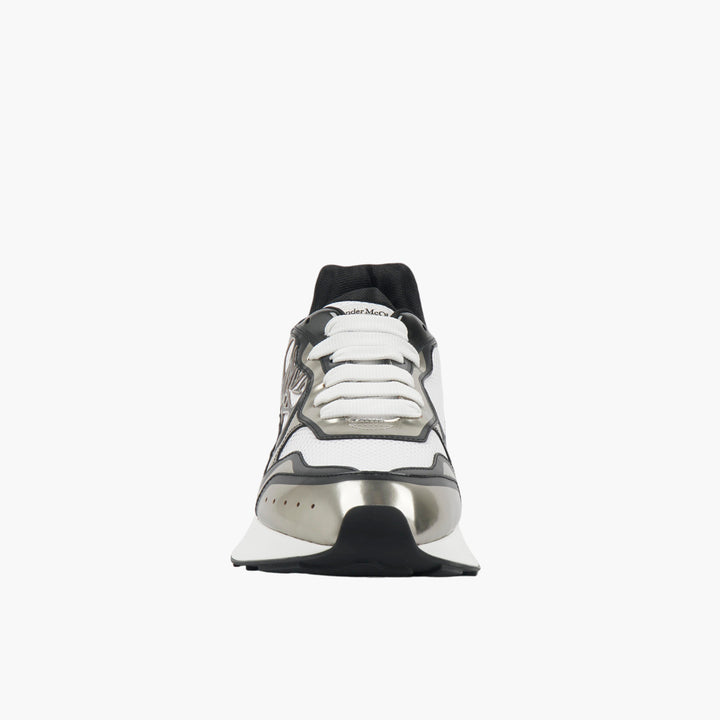 ALEXANDER MCQUEEN Sneakers Argento-Multi Metalliche