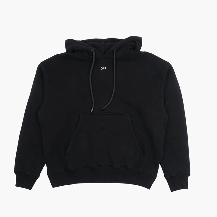 OFF-WHITE Black Fleece Hoodie