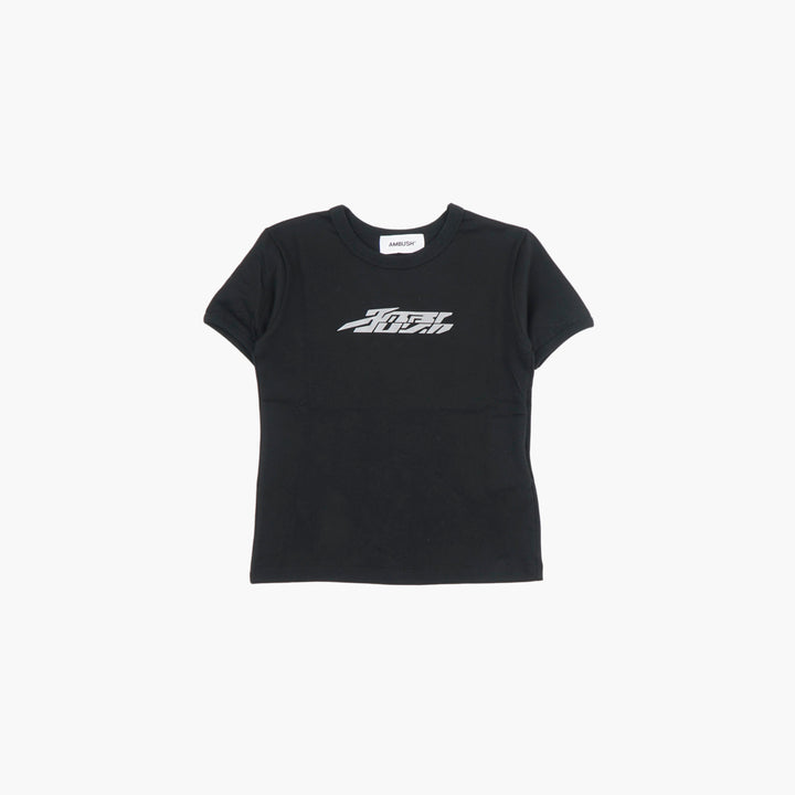 AMBUSH Women's reflective-logo Cotton T-shirt