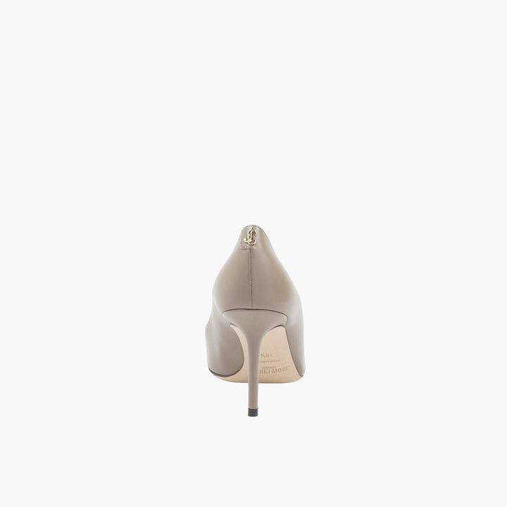 JIMMY CHOO Love Beige Leather Pumps - Eleganti tacchi a spillo con punta affilata