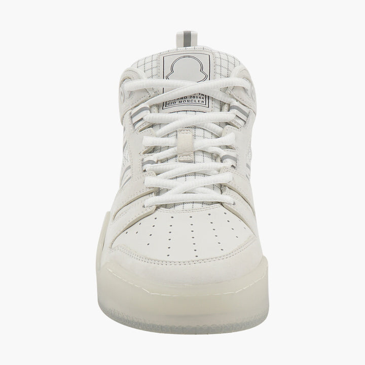 MONCLER High-Top Sneakers in BiancoStylish and Durable Footwear