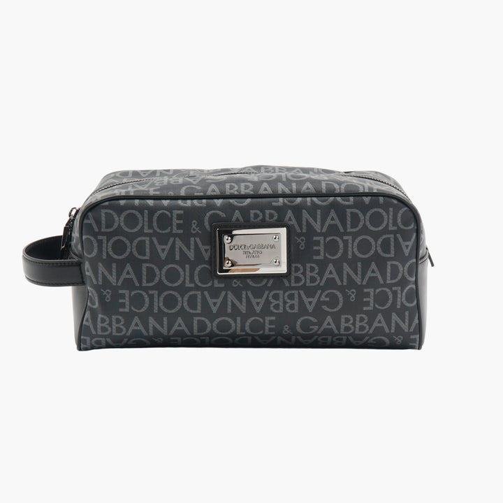 Dolce & Gabbana Luxury Travel Bag - Made in Italy, Black-Grey