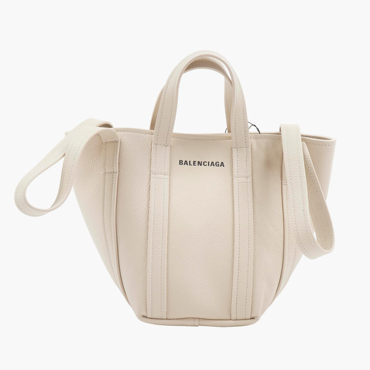 BALENCIAGA Women's Elegant Minimalist Bag - Made in Italy, Bianco Color