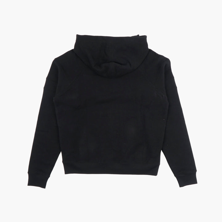 SAINT LAURENT Made in Italy Black Hoodie with Iconic Logo