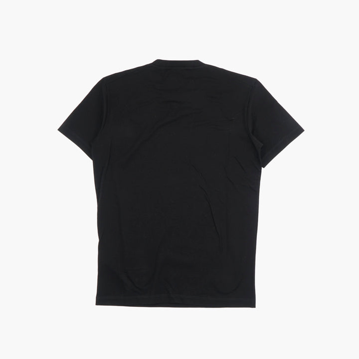 DSQUARED2 Black T-Shirt with Bold Logo - 100% Premium Cotton