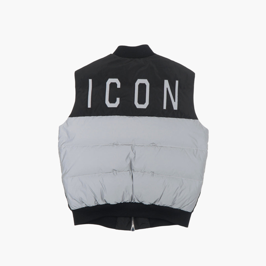 DSQUARED2 Black Puffer Vest - Contemporary Design & Practical Warmth