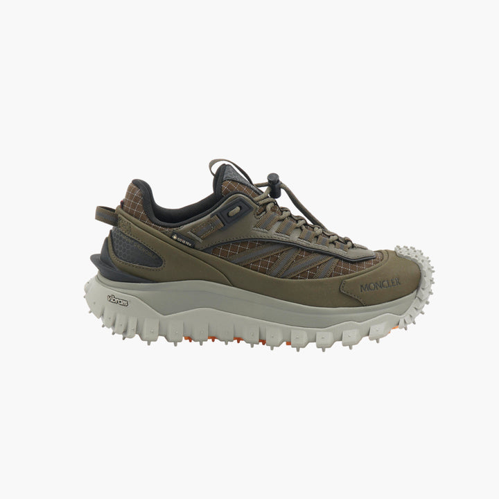 Sneakers Moncler Trailstyle con suola GORE-TEX e Vibram in Verde