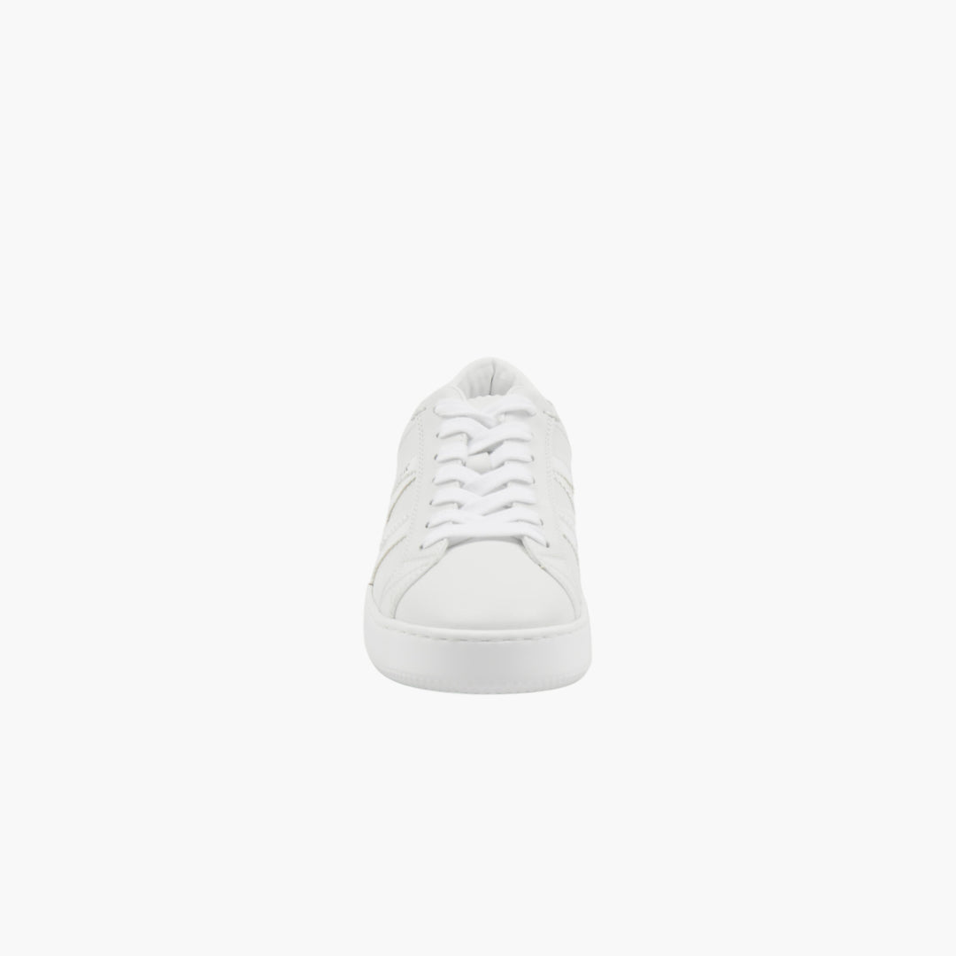 MONCLER Premium White Sneakers with Cushioned Sole - Bianco