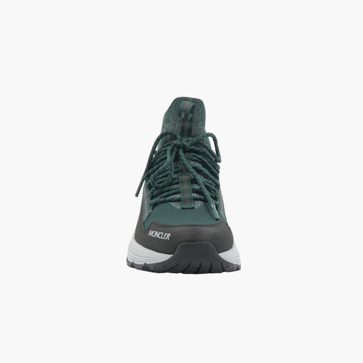 MONCLER Sneakers - Green-Black Modern Design for Urban Exploration and Outdoor Escapades