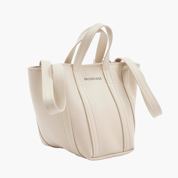 BALENCIAGA Women's Elegant Minimalist Bag - Made in Italy, Bianco Color