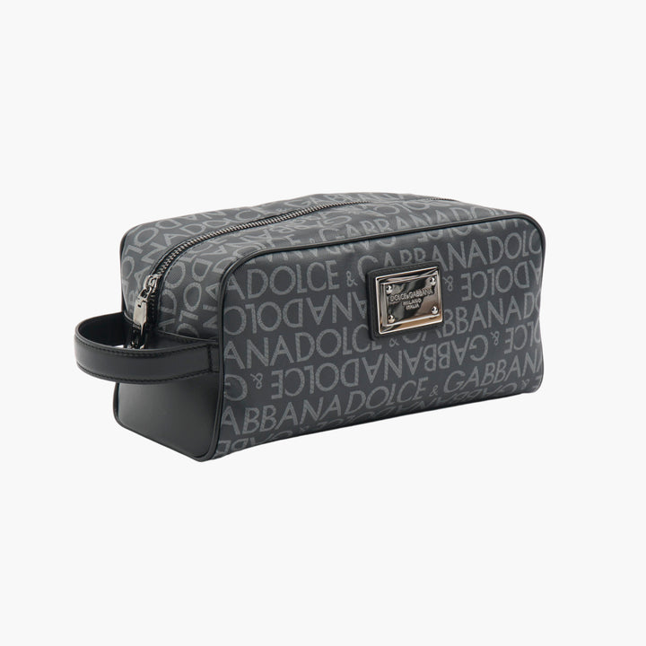 Dolce & Gabbana Luxury Travel Bag - Made in Italy, Black-Grey