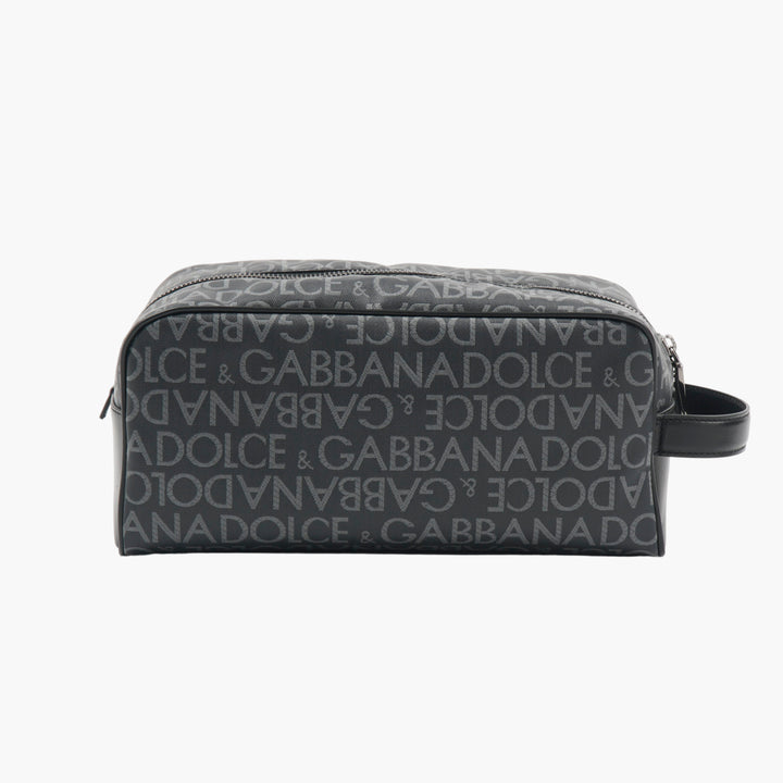 Dolce & Gabbana Luxury Travel Bag - Made in Italy, Black-Grey