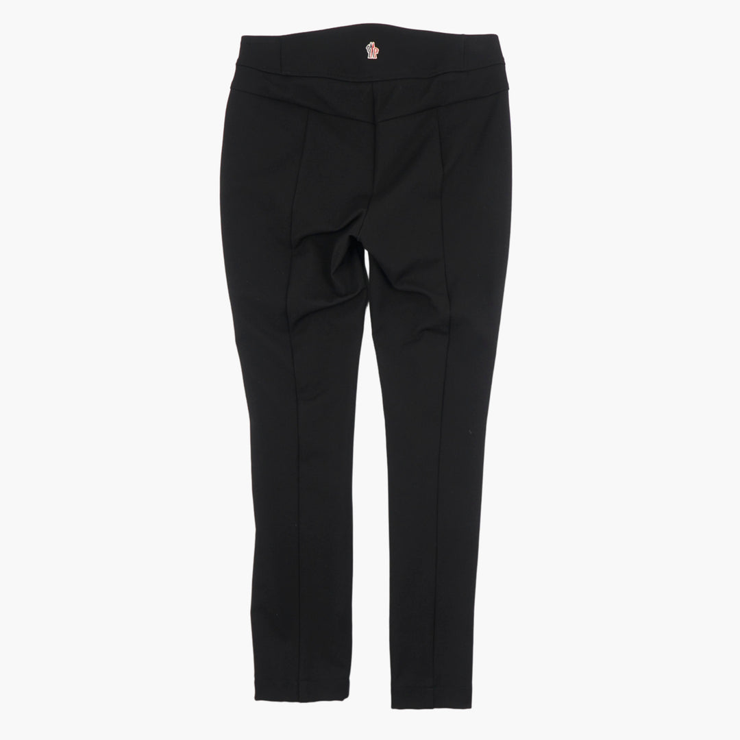 Pantaloni MONCLER Nero Slim Fit con eleganti dettagli con cerniera