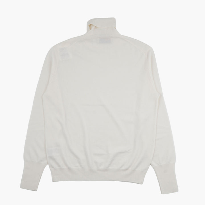 BALLANTYNE Turtleneck Sweater in Classic Ivory