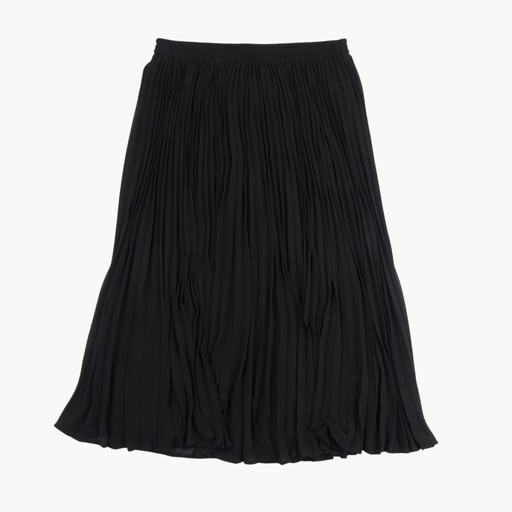 Michael Kors Elegant Pleated Skirt in Nero - Timeless Wardrobe Addition