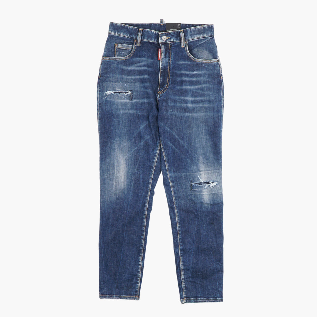 DSQUARED2 Stylish Distressed Denim Jeans with Trendy Design