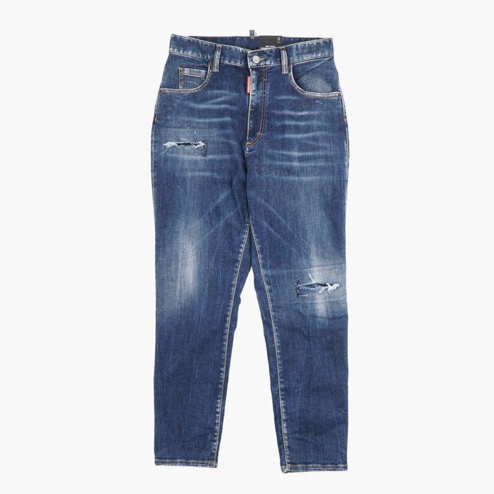 DSQUARED2 Jeans in denim usurato alla moda con design alla moda