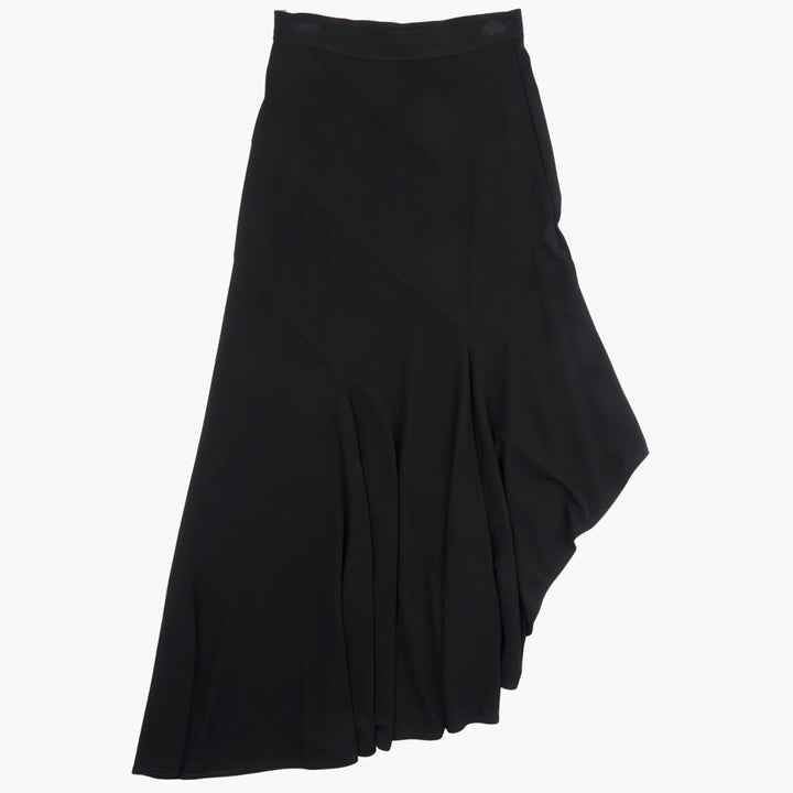 Max Mara Estella Black Asymmetrical Skirt