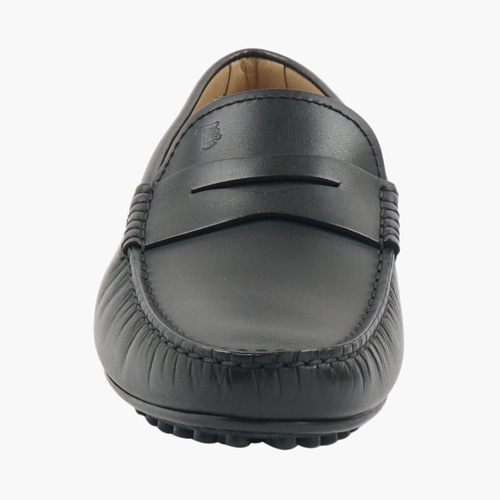 TOD'S Black Leather Drivers