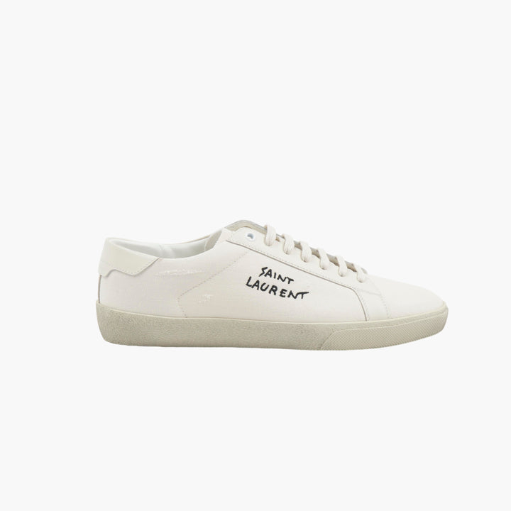 SAINT LAURENT White Luxury Sneakers -