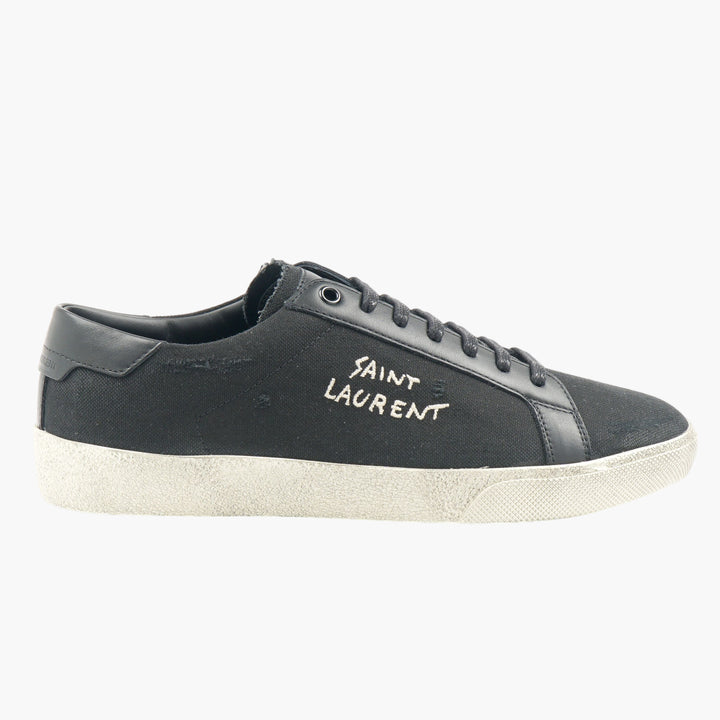 SAINT LAURENT Men's Nero Iconic Sneakers -