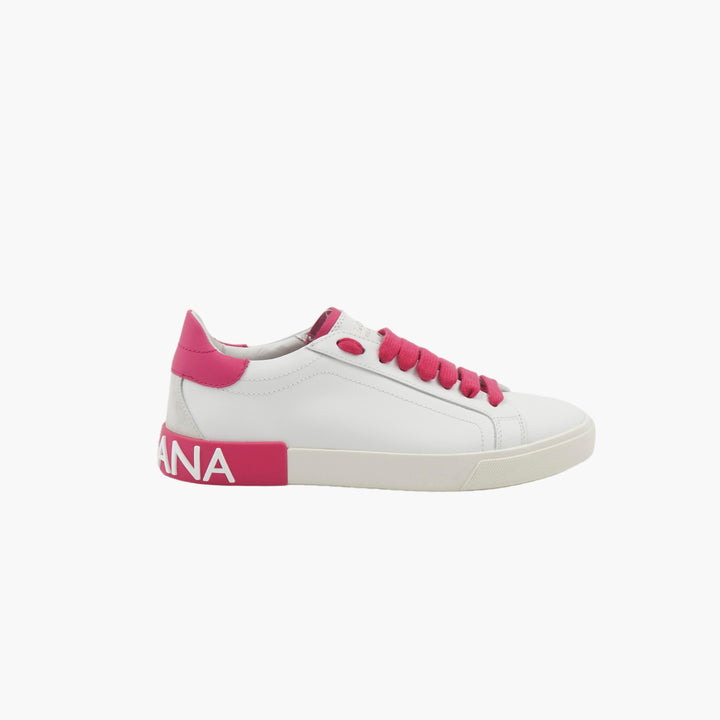 Dolce & Gabbana Portofino vintage calfskin Women's sneakers