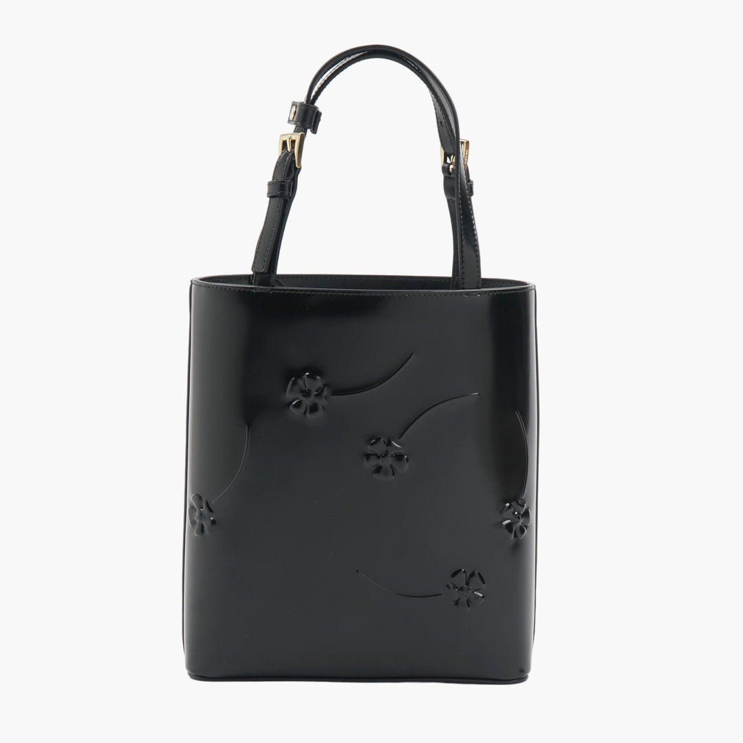 Prada Embossed Leather Tote - Nero