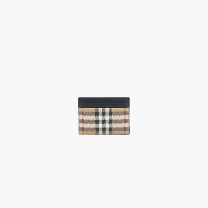 BURBERRY Card Holder in Iconic Check Pattern