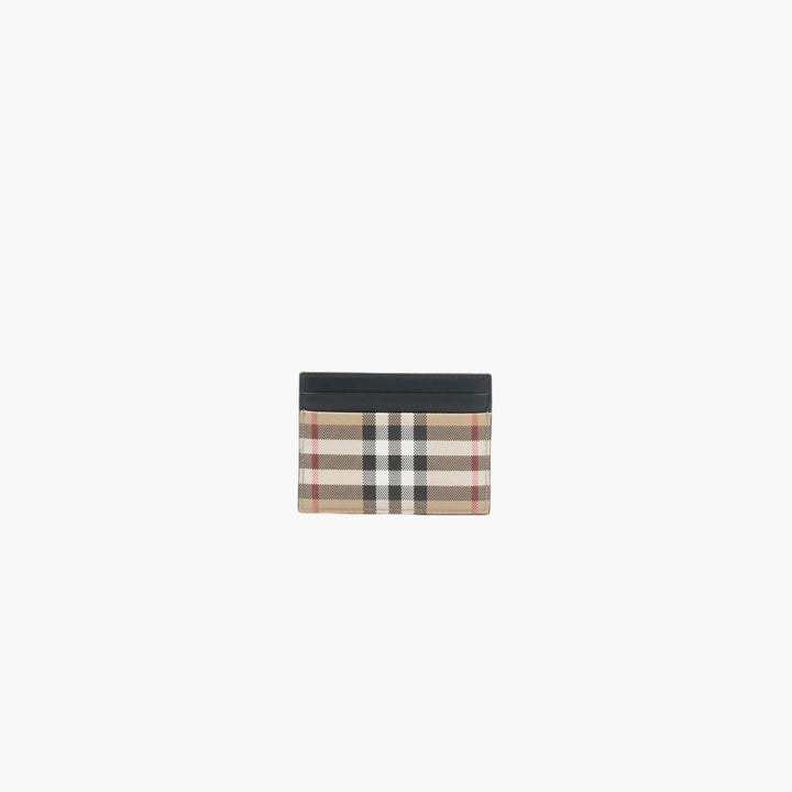 BURBERRY Card Holder in Iconic Check Pattern