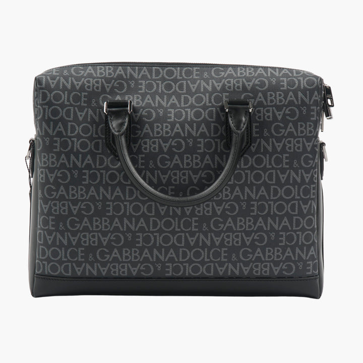 Borsa di lusso firmata Dolce &amp; Gabbana nera-grigia - Made in Italy